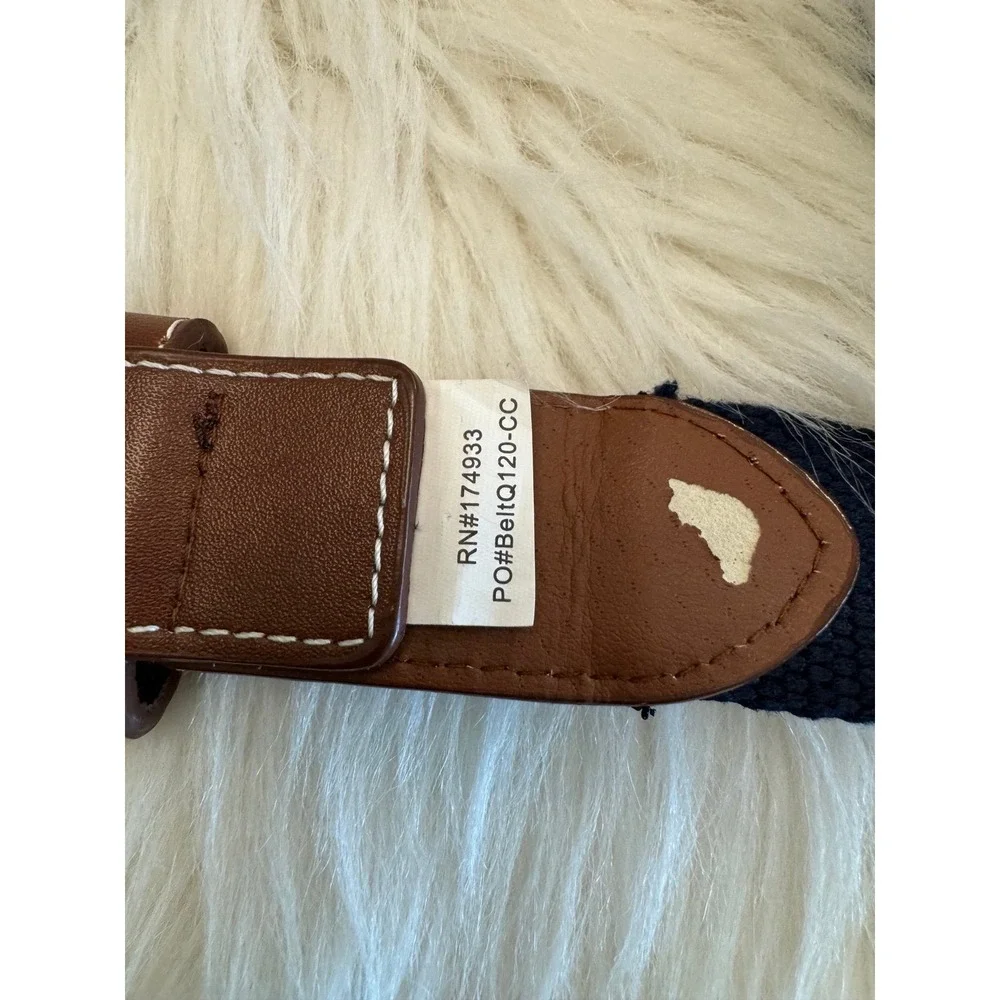 Boys marlin belt navy size 27‎ length GUC